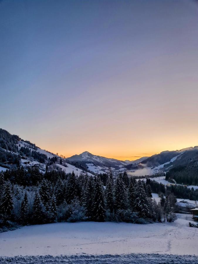 Ferienwohnung Zauberwinkelweg Mit Traum-Aussicht! Wildschoenau Buitenkant foto